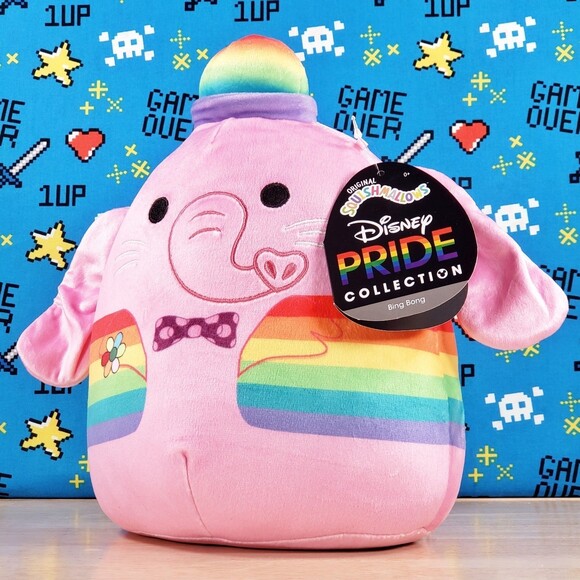 Squishmallow Bing Bong Disney 8" UltraSoft Stuffed Pride Collection Plush NWT - Picture 6 of 12